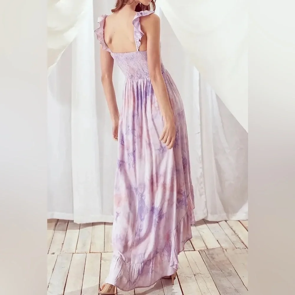 Tie-Dye High-Low Dress - Picture 4 of 6